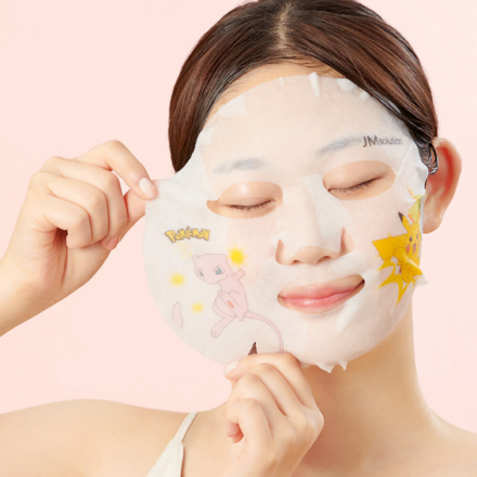 Тканевая маска с аминокислотами JMsolution Stamp In Amino Acid Mask Pokemon