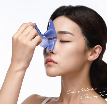 Маска гидрогелевая для лица c агавой Petitfee Agave Cooling Hydrogel Face Mask