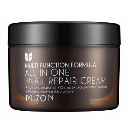 Крем для лица антивозрастной с улиточным муцином MIZON All In One Snail Repair Cream
