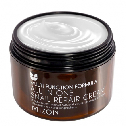 Крем для лица антивозрастной с улиточным муцином MIZON All In One Snail Repair Cream