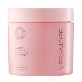Ночная маска для восстановления кожи со спикулами и коллагеном Veramore Collagen Shot Pore Tightening Sleeping Pack