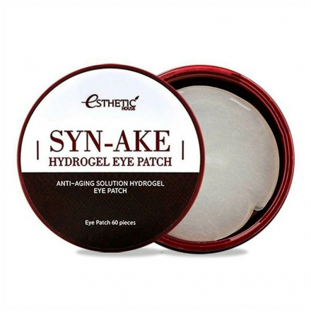 Патчи для глаз гидрогелевые Змеиный пептид Esthetic House Syn-Ake Hydrogel Eyepatch