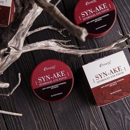 Патчи для глаз гидрогелевые Змеиный пептид Esthetic House Syn-Ake Hydrogel Eyepatch