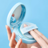 Солнцезащитный кушон Tocobo Blur Finish Sun Cushion 01 Cotton Blue SPF50+ PA +++