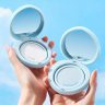 Солнцезащитный кушон Tocobo Blur Finish Sun Cushion 01 Cotton Blue SPF50+ PA +++