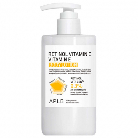 Лосьон для тела с ретинолом и витаминами C и E APLB Retinol Vitamin C Vitamin E Body Lotion