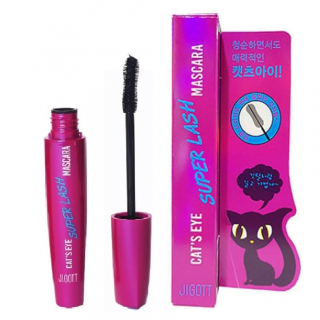 Тушь для ресниц Удлинение Jigott Cat's Eye Super Lash Mascara
