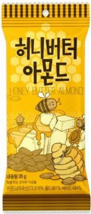 Миндаль обжаренный с медово-сливочным  вкусом "Honey Butter Almond"