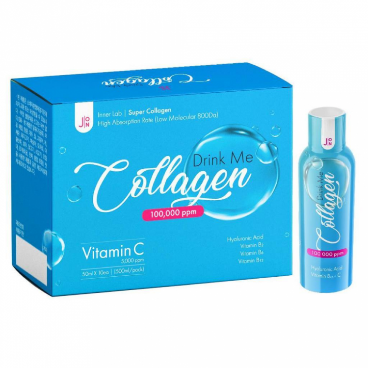 БАД Жидкий коллаген J:on Drink Me Collagen 100,000ppm, набор - купить в ...