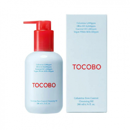 Гидрофильное масло с каламином Tocobo Calamine pore Control Cleansing Oil