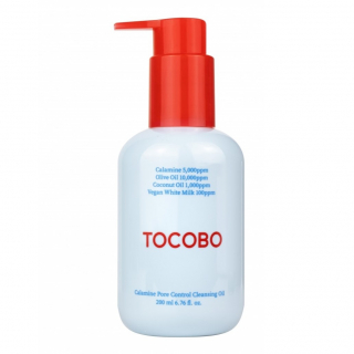 Гидрофильное масло с каламином Tocobo Calamine pore Control Cleansing Oil