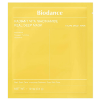 Гидрогелевая маска для сияния кожи с ниацинамидом Biodance Radiant Vita Niacinamide Real Deep Mask