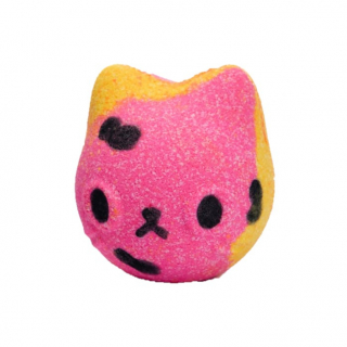 Бомбочка для ванны 2Alpacas Catobomb розово-жёлтая