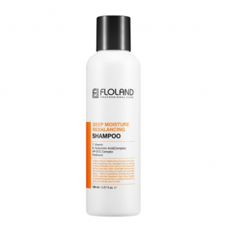 Шампунь глубокоувлажняющий с витаминами и гиалуроновой кислотой Floland Deep Moisture Rebalancing Shampoo