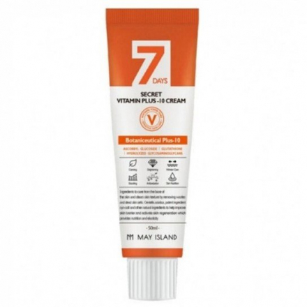 Крем для лица витаминный MAY ISLAND 7 Days Secret Vita Plus-10 Cream