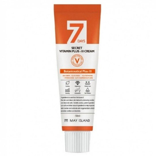 Крем для лица витаминный MAY ISLAND 7 Days Secret Vita Plus-10 Cream