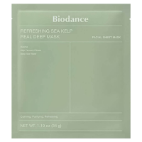 Гидрогелевая маска успокаивающая с водорослями Biodance Refreshing Sea Kelp Real Deep Mask