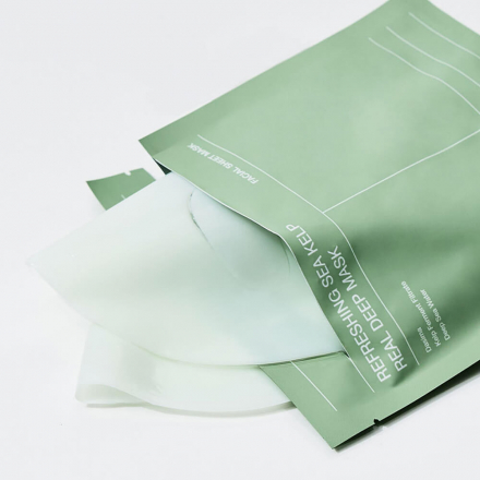 Гидрогелевая маска успокаивающая с водорослями Biodance Refreshing Sea Kelp Real Deep Mask