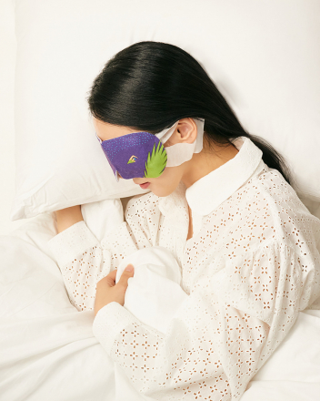 Маска паровая для глаз с лавандой Steambase Daily Eye Mask Lavender Water