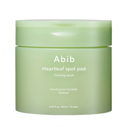 Пэды для лица успокаивающие с хауттюйнией Abib Heartleaf Spot Pad Calming Touch