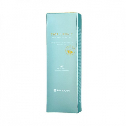 Солнцезащитный крем Mizon Cicaluronic Non-Nano Sunblock SPF 50+ PA+++