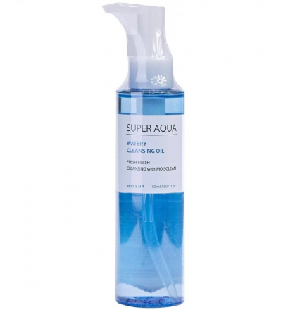 Масло для лица очищающее MISSHA Super Aqua Watery Cleansing Oil