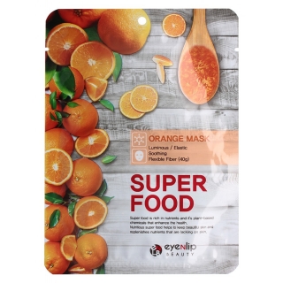 Тканевая маска с экстрактом апельсина Eyenlip Super Food Orange Mask