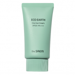 Крем солнцезащитный для чувствительной кожи The Saem Eco Earth Cica Sun Cream Spf 50+ Pa++++ 