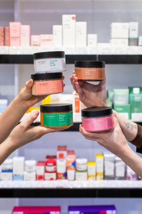 Скраб-тянучка для тела с солью I'm ready Coconut Salt Body Scrub