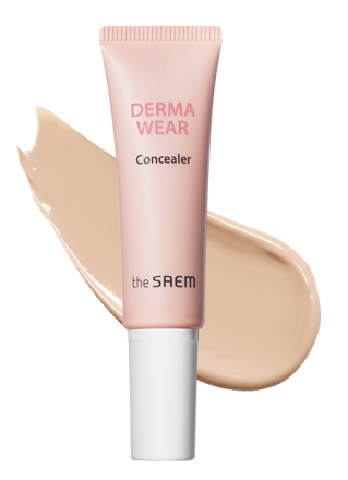 Крем-консилер The Saem Derma Wear Concealer 01 Light Beige