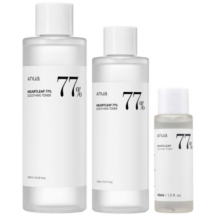 Тонер для лица успокаивающий Anua Heartleaf 77% Soothing Toner миниатюра 