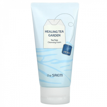 Пенка увлажняющая очищающая с экстрактом чайного дерева The Saem Healing Tea Garden Tea Tree Cleansing Foam