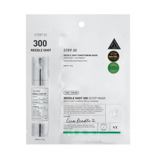 Маска интенсивная двухфазная с микроиглами VT Cosmetics Reedle Shot 300 2Step Mask
