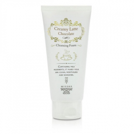 Пенка для лица очищающая MISSHA Creamy Latte Cleansing Foam (Chocolate)