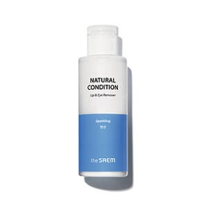 Средство двухфазное для снятия макияжа с термальной водой THE SAEM Natural Condition Sparkling Lip &amp; Eye Remover