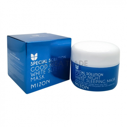 Маска ночная осветляющая для лица MIZON Special Therapy Good Night White Sleeping Mask