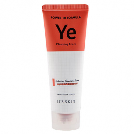 Пенка для лица омолаживающая с дрожжевыми пептидами It's Skin Power 10 Formula YE Cleansing Foam