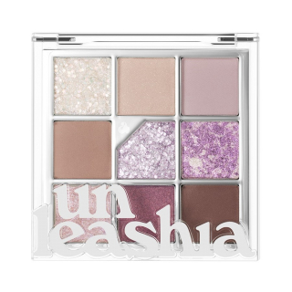 Палетка теней для век Unleashia Glitterpedia Eye Palette №4 All of Lavender Fog 