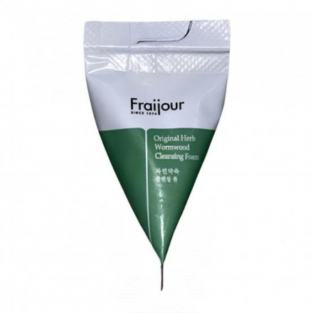 Пенка для умывания Fraijour Original Herb Wormwood Cleansing Foam, саше 