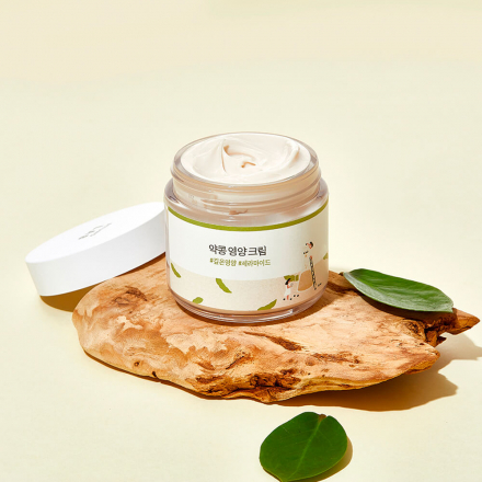 Крем для лица питательный с чёрной соей Round Lab Soybean Nourishing Cream