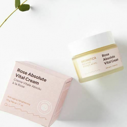 Крем для лица ночной с экстрактом розы Aromatica Rose Absolute Vital Cream