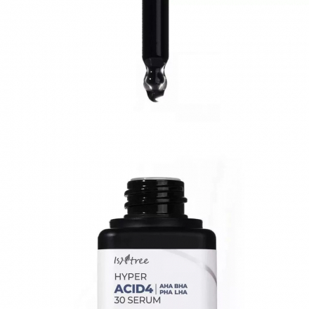 Пилинг-сыворотка для лица с комплексом кислот IsNtree Hyper Acid 4 30 Serum AHA BHA PHA LHA