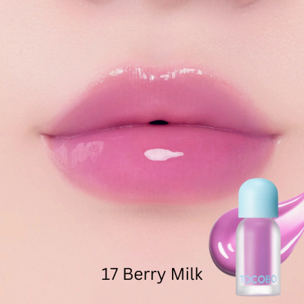 Масло-плампер для губ Tocobo Juicy Berry Plumping Lip Oil 17 Berry Milk