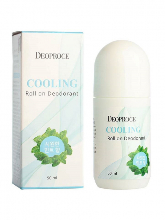  Дезодорант роликовый освежающий Deoproce Cooling Roll On Deodorant