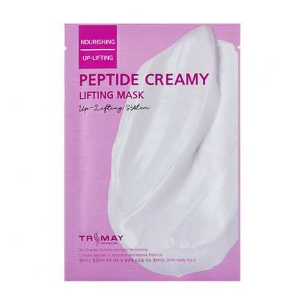 Тканевая кремовая маска для лица Trimay Peptide Creamy Lifting Mask
