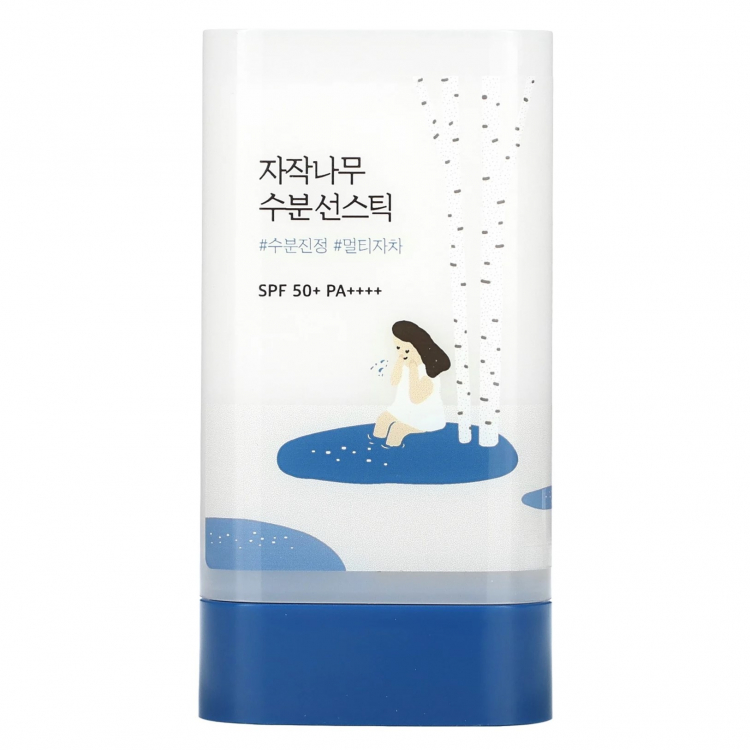 Солнцезащитный стик с березовым соком Round Lab Birch Juice Moisturizing Sun Stick SPF 50+ PA++++ 