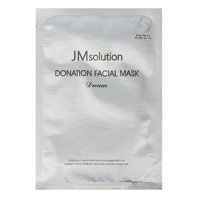 Маска для лица с гиалуроном и пептидами JMsolution Donation Facial Mask Dream
