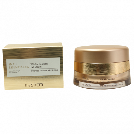 Крем для глаз антивозрастной THE SAEM Snail Essential EX Wrinkle Solution Eye Cream