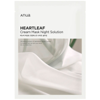 Тканевая маска укрепляющая Anua Heartleaf Cream Sheet Mask Night Solution