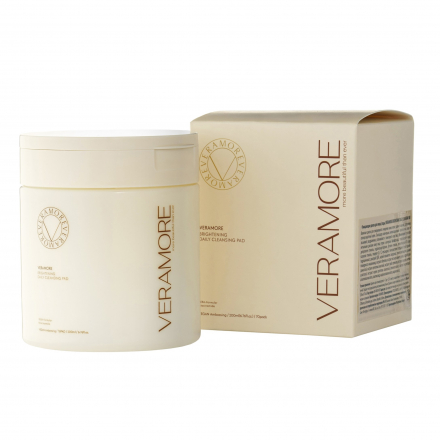 Пэды очищающие для лица для сияния кожи и ровного тона Veramore Brightening Daily Cleansing Pad